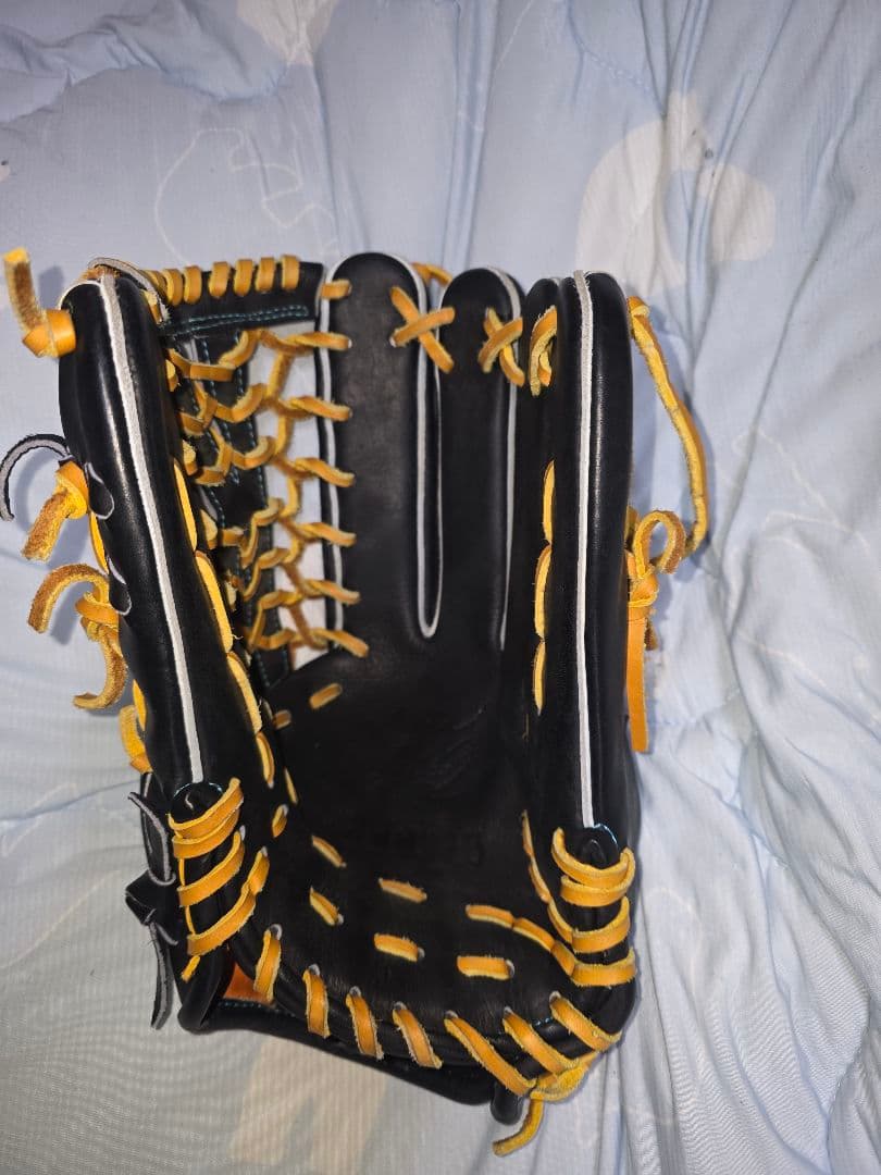 レア限定品　 ジームス 軟式グローブ 三方親シリーズ 湯もみ加工済み 外野用