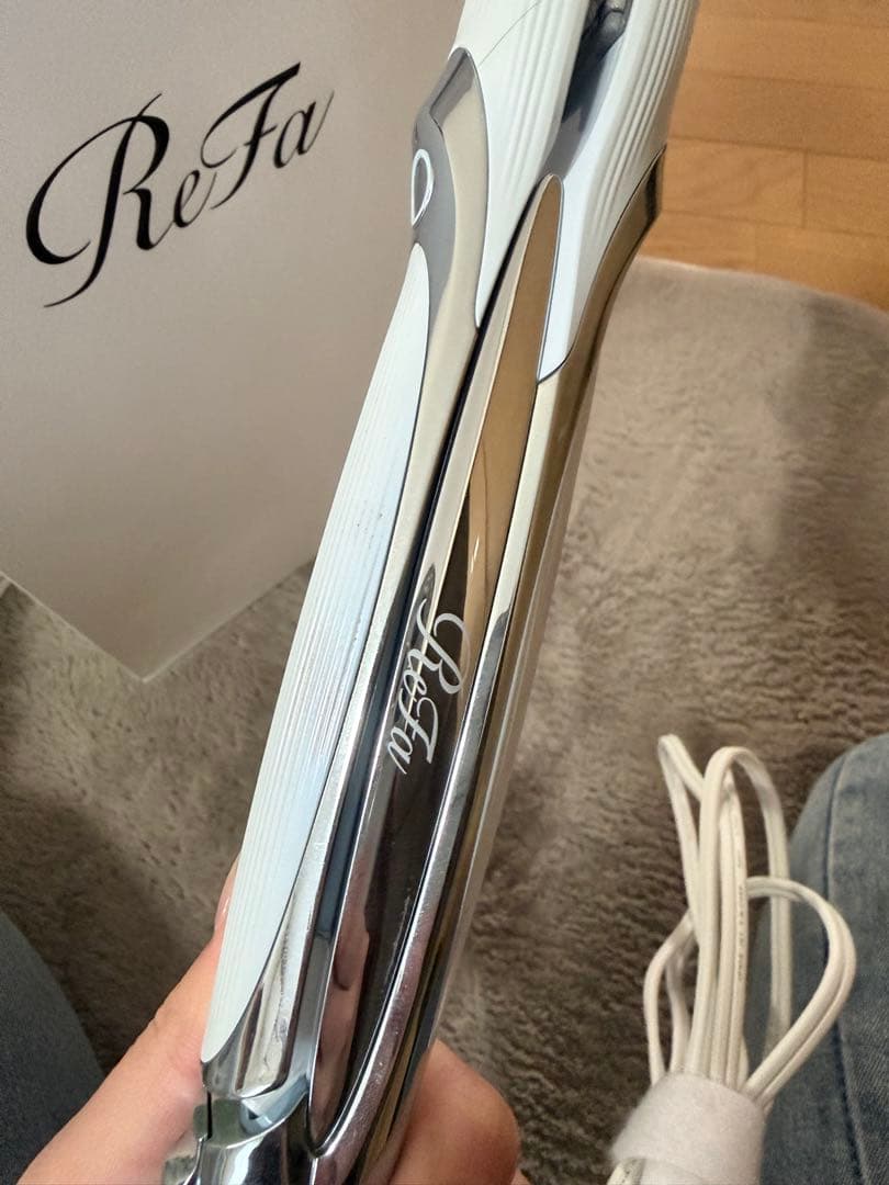 ReFa ホワイト ストレートヘアアイロン