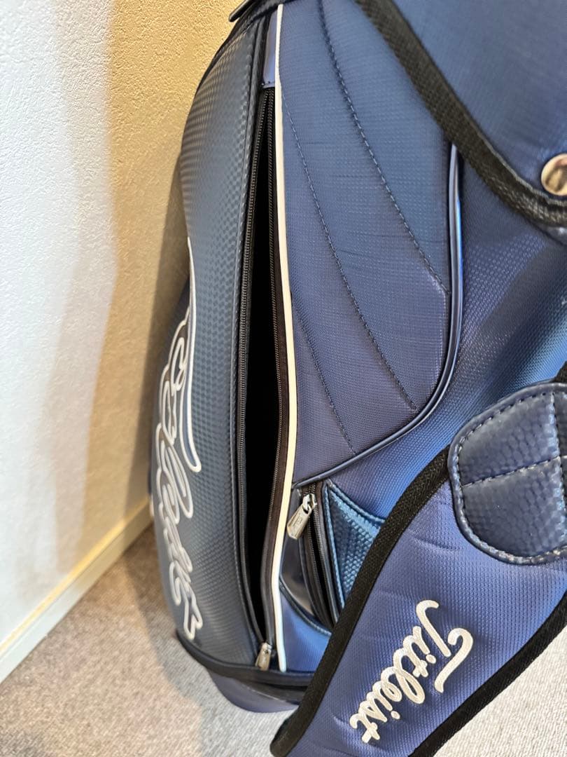 タイトリスト　キャディバッグ　ネイビー