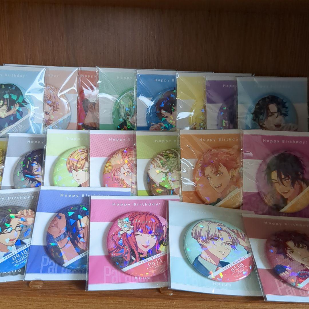 ParadoxLive　パラドックスライブ　パラライ　缶バッジ　誕生日