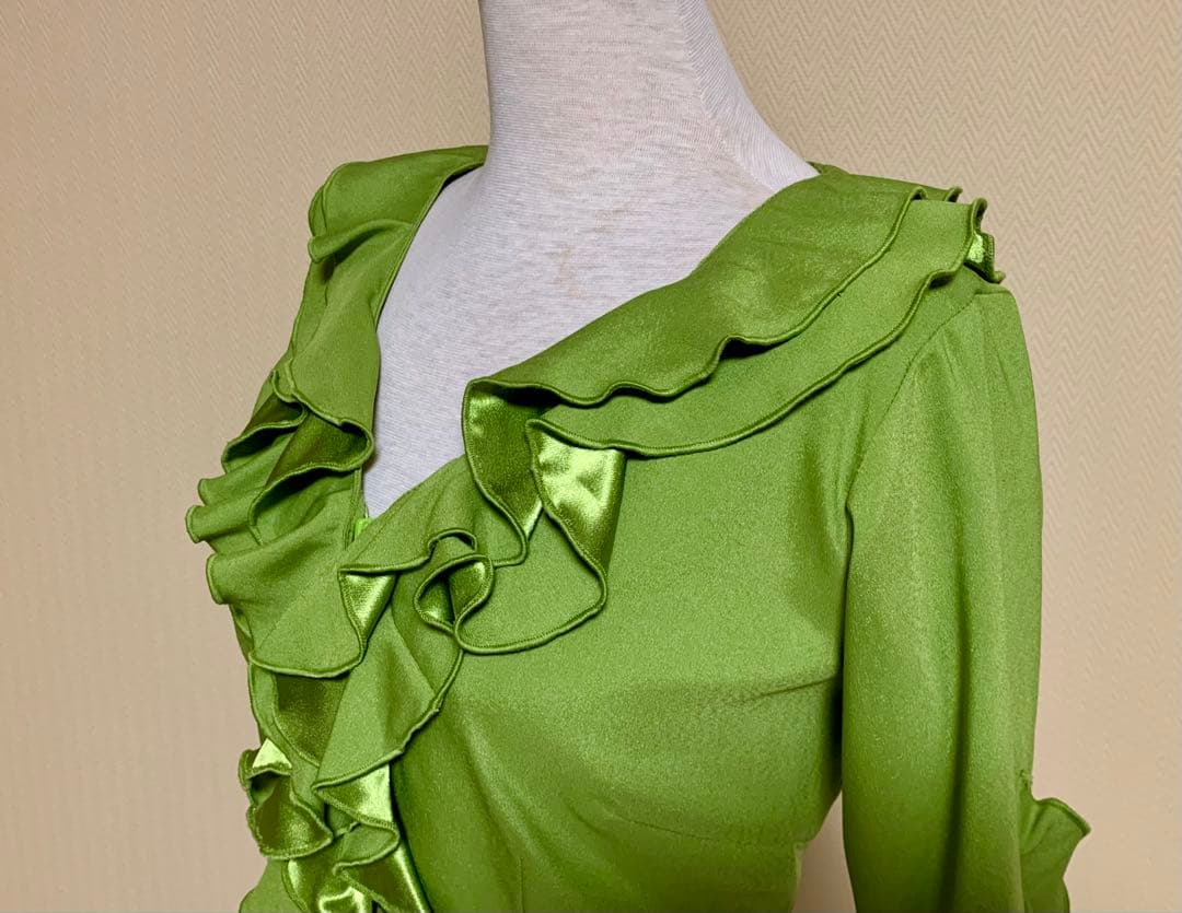 フラメンコ衣装　ソニアジョーンズフリルブラウス　M