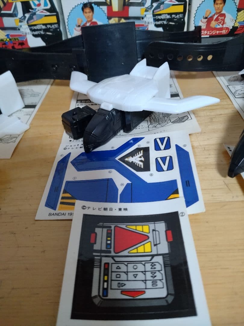 日*4様 鳥人戦隊ジェットマン　ジェットイカロス 5セット 食玩