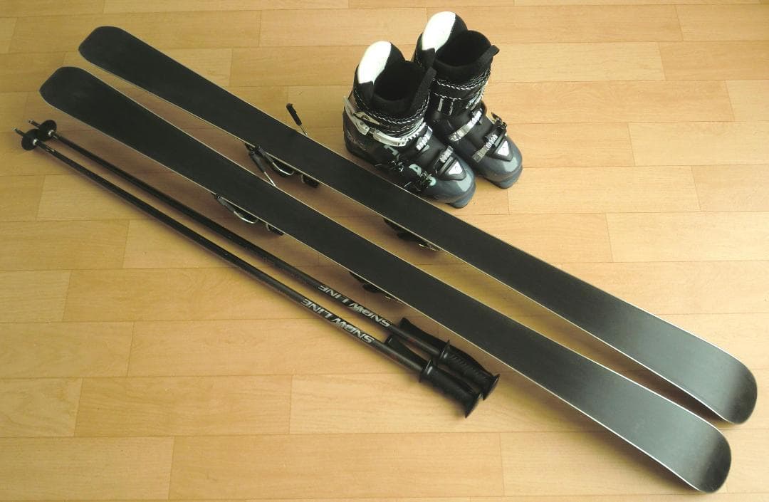 ■■送料無料■メンズスキーフルセット■板156靴26-26.5■メンテ付■■