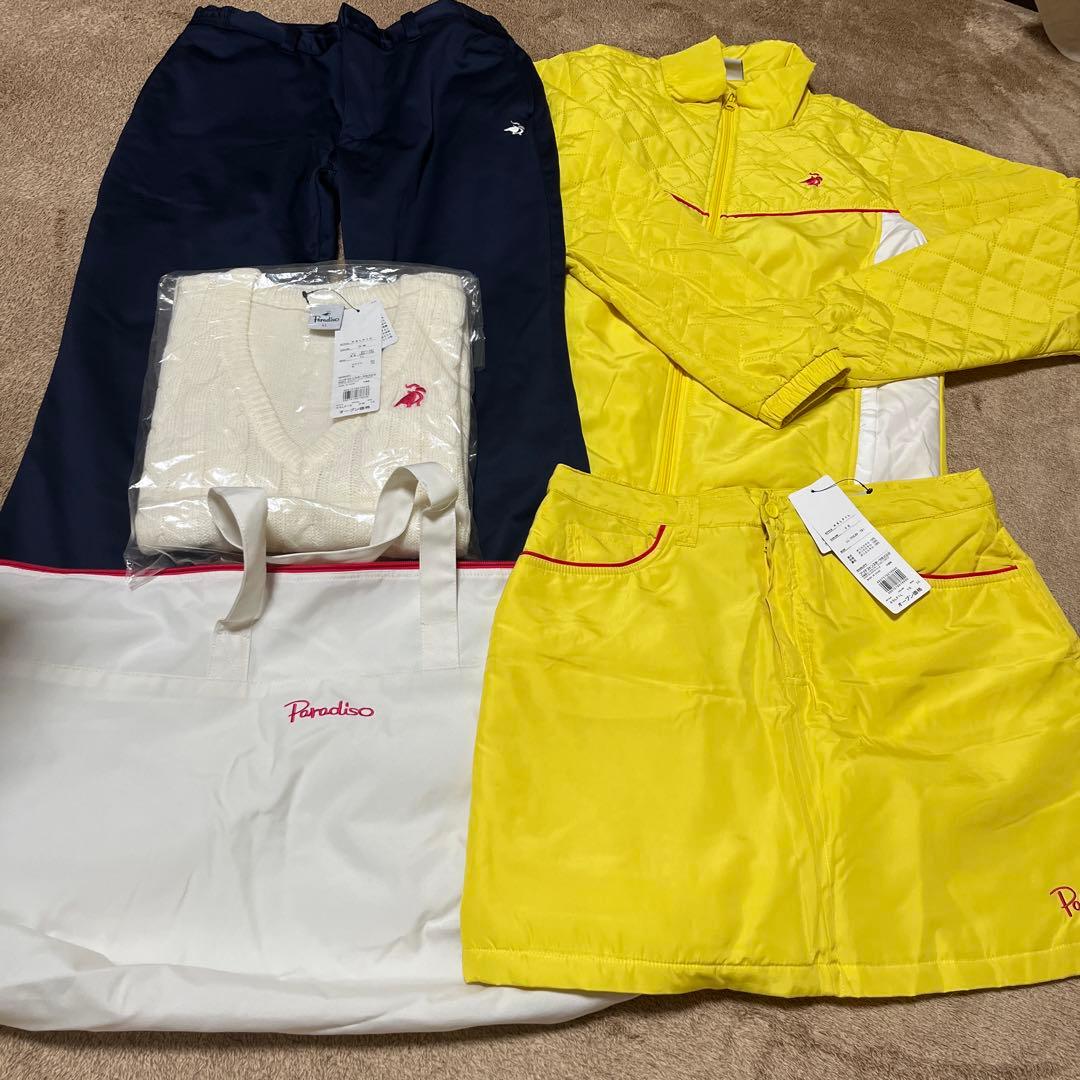 paradiso PARADISOレディース ゴルフウェア セット　LLサイズ