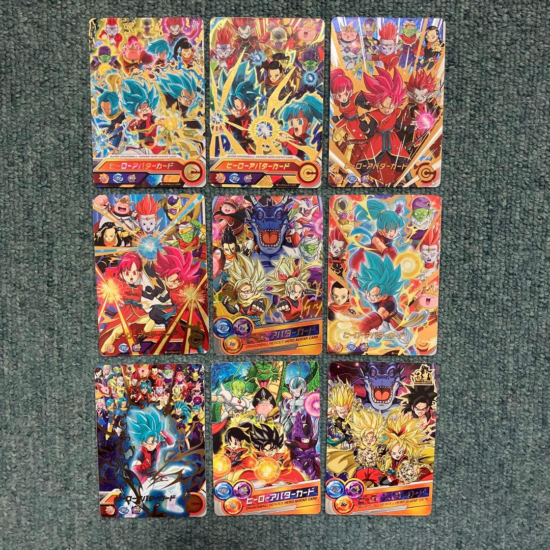 ドラゴンボールヒーローズ　傷ありヒーローアバターカード94枚まとめ売り