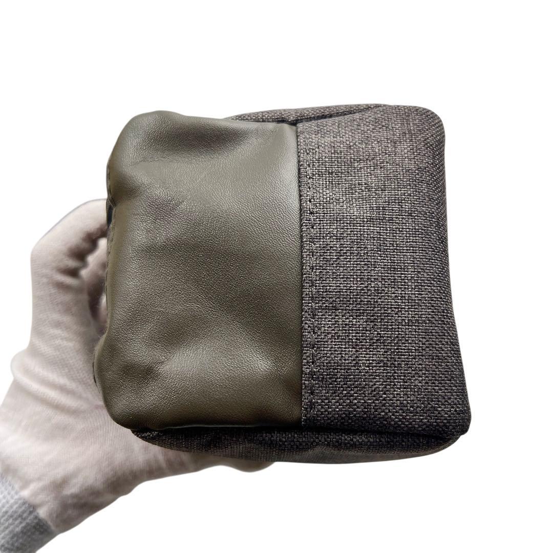 BVLGARI ダブルファスナー ポーチ メンズ 7867