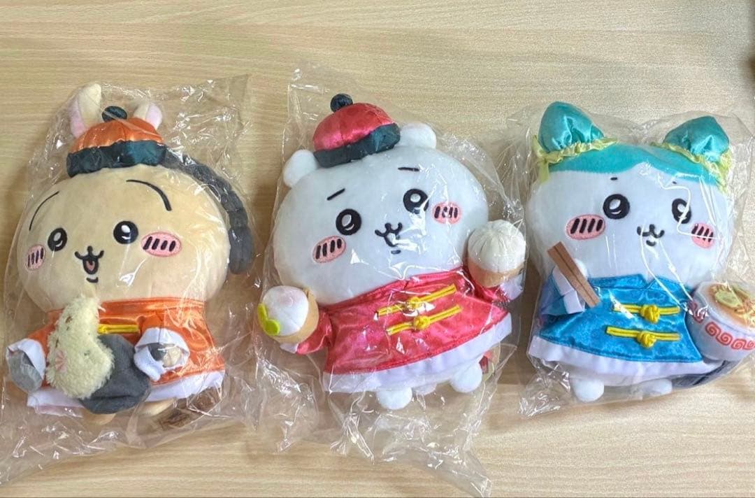 ちいかわ飯店　来来(ライライ)ぬいぐるみS ちいかわ　ハチワレ　うさぎ