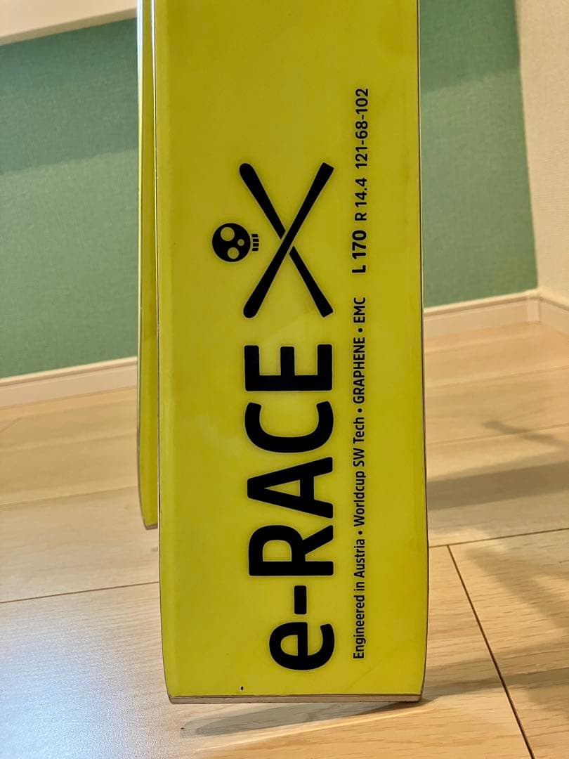 HEAD eRace X スキー 板170 使用６日