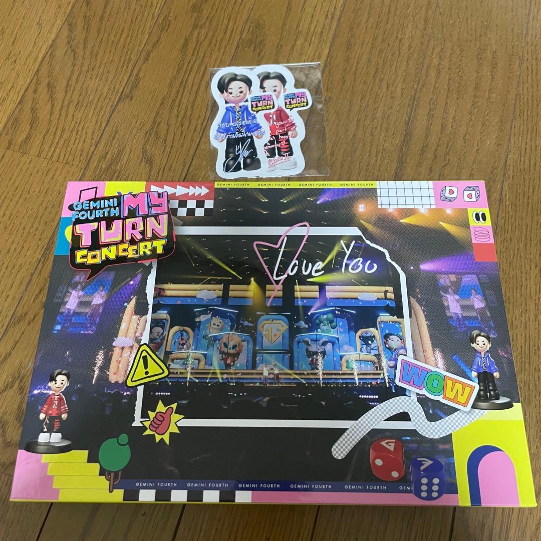 ミュージシャン DVD BOXSET GEMINI FOURTH MY TURN CONCERT