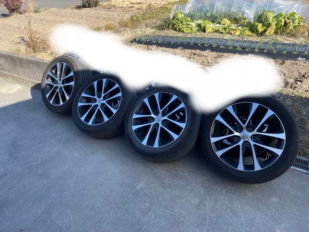 エスティマ純正ホイールセット　225/50/r18