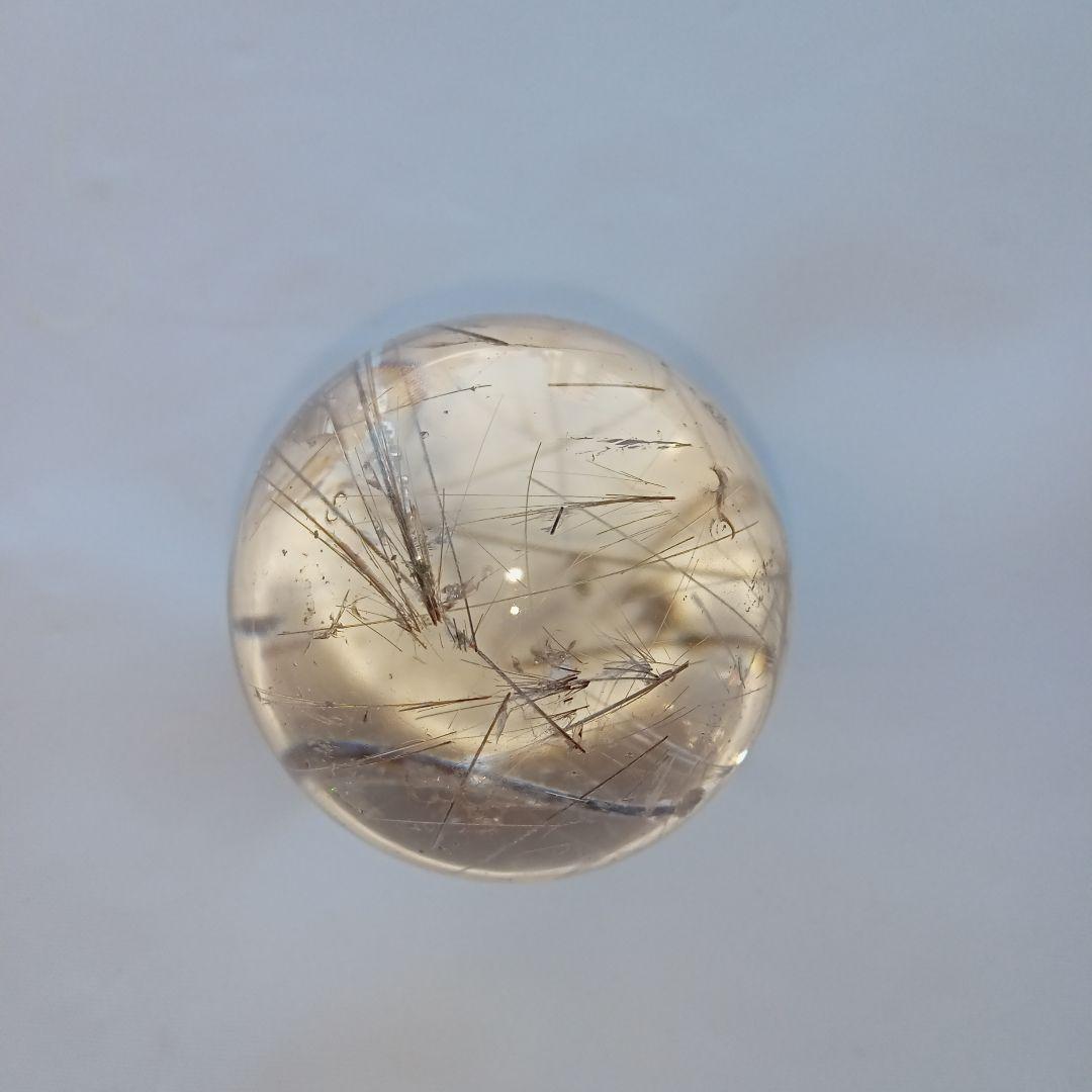 ルチルクオーツ　５センチ玉(4.5〜5)