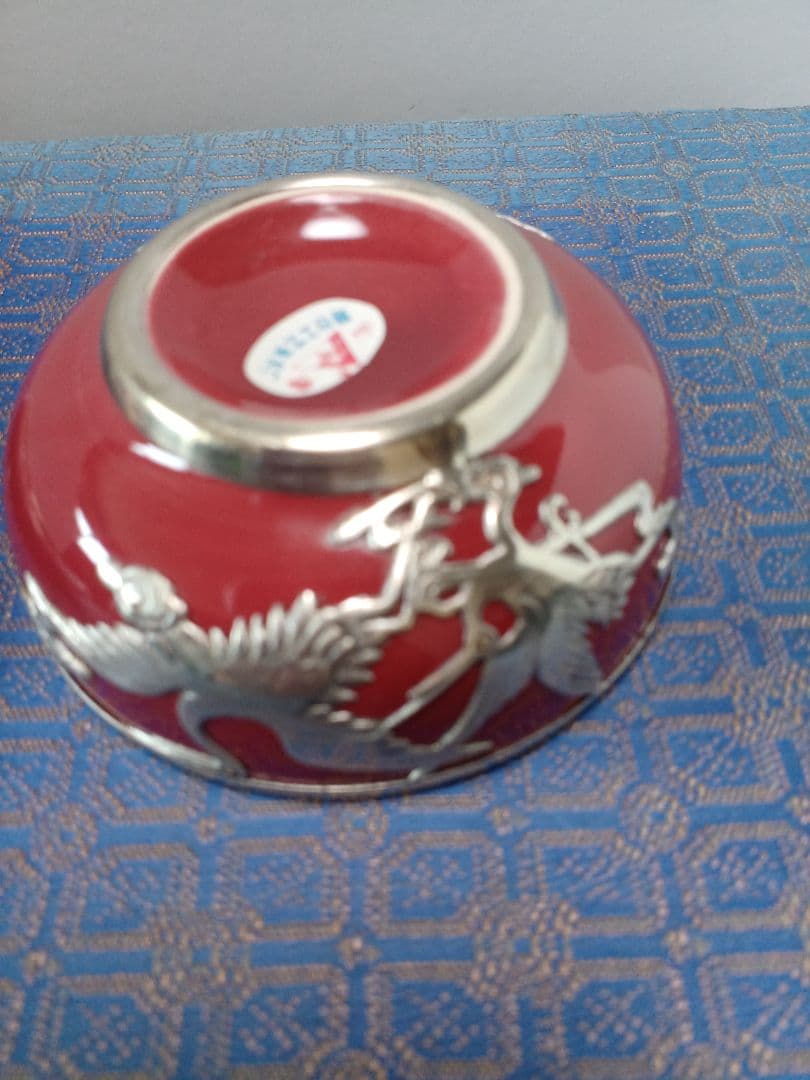 中国錫細工茶器　未使用品