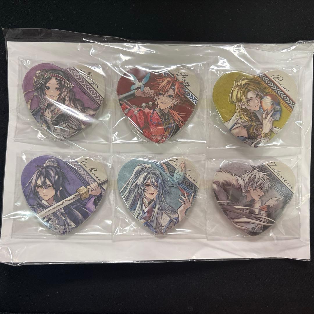 マツリカの炯 天命胤異伝　アニメガ 特典　ハート缶バッジ