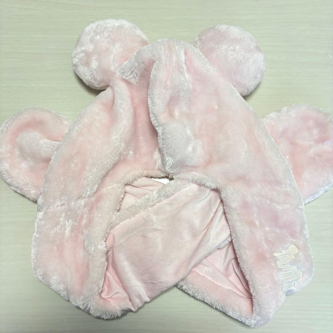 ディズニー ファンキャップ マフラー ピンク