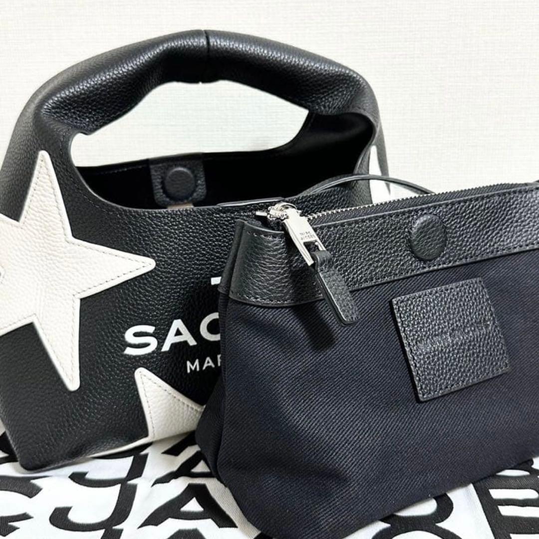 【新品】MARC JACOBS ザ サックバッグ ミニ ハンドバッグ ポーチ付