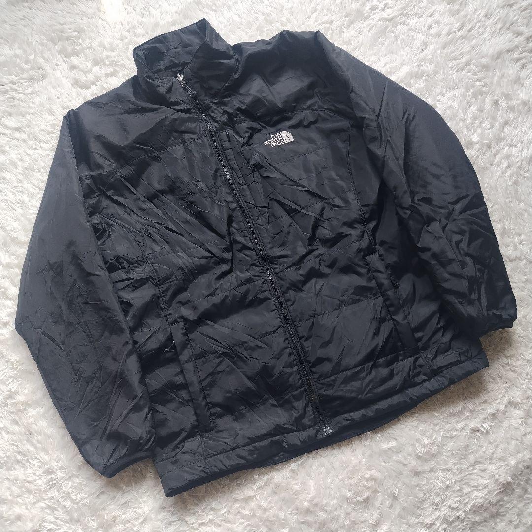 美品 THE NORTH FACE 中綿 パッカブル ジャケット ブラック L