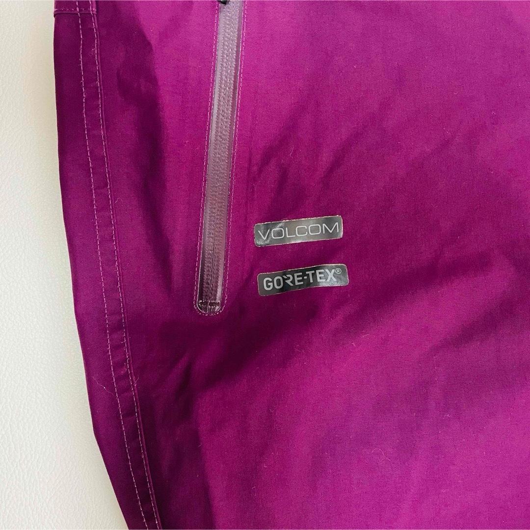 6635 ボルコム　ビブパンツ　ゴアテックス　RECCO ボルドー