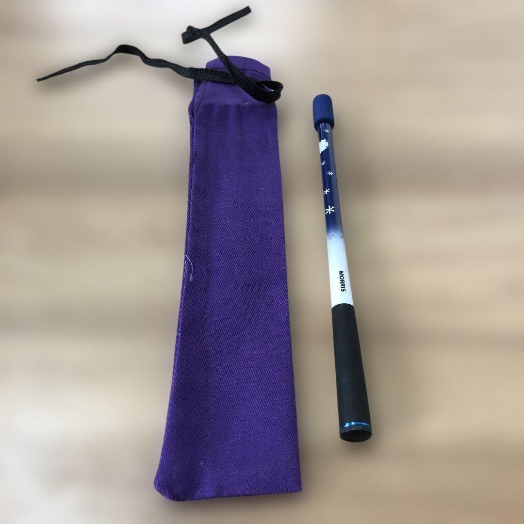 雪月風花 伸縮式ロッド 紫色　タナゴ