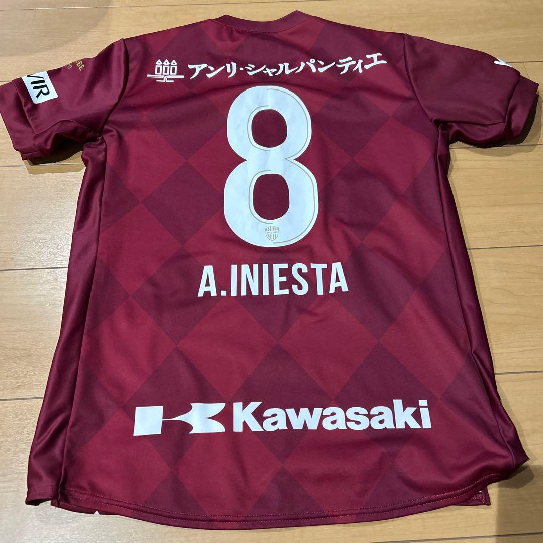 ヴィッセル 神戸　ユニフォーム　イニエスタ