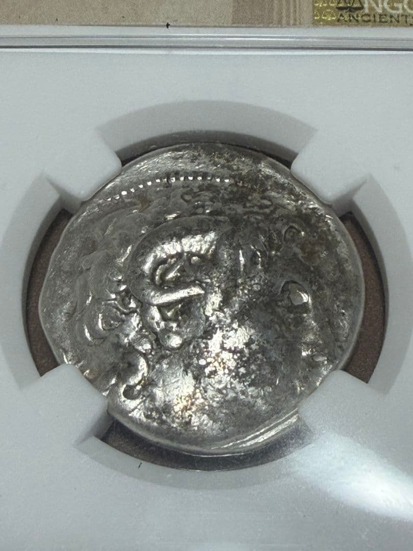 アレクサンドロス大王 テトラドラクマ銀貨 16.79g　アモン