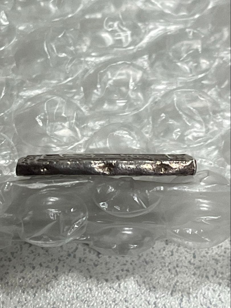 江戸時代　天保一分銀　銀貨