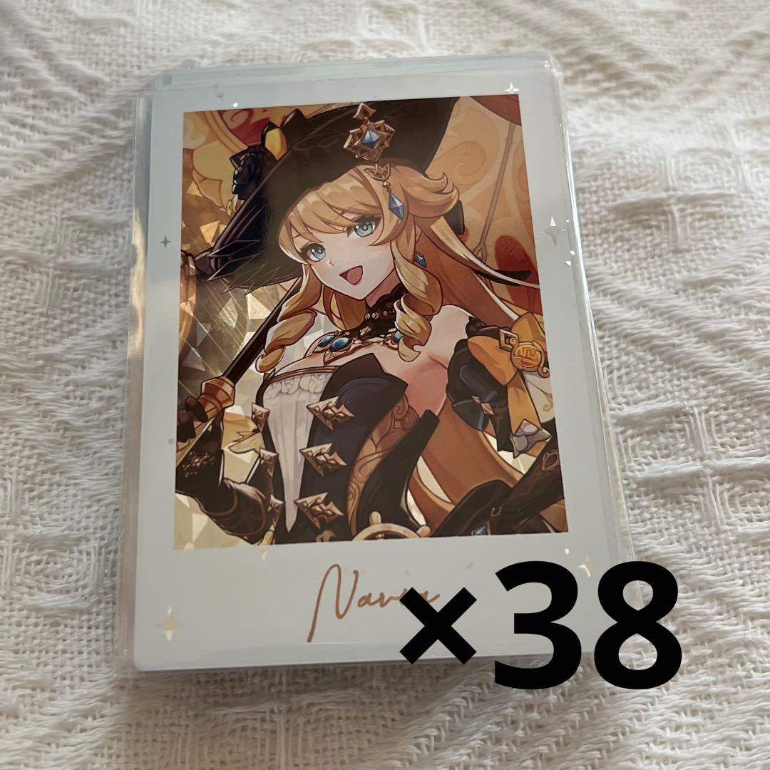 原神 ナヴィア fesチェキ 38枚