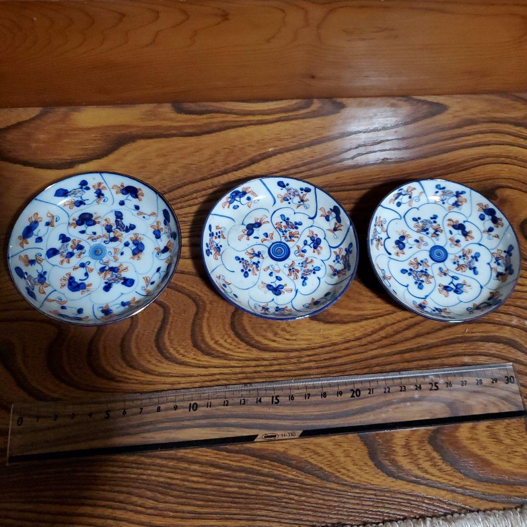 骨董小皿三枚