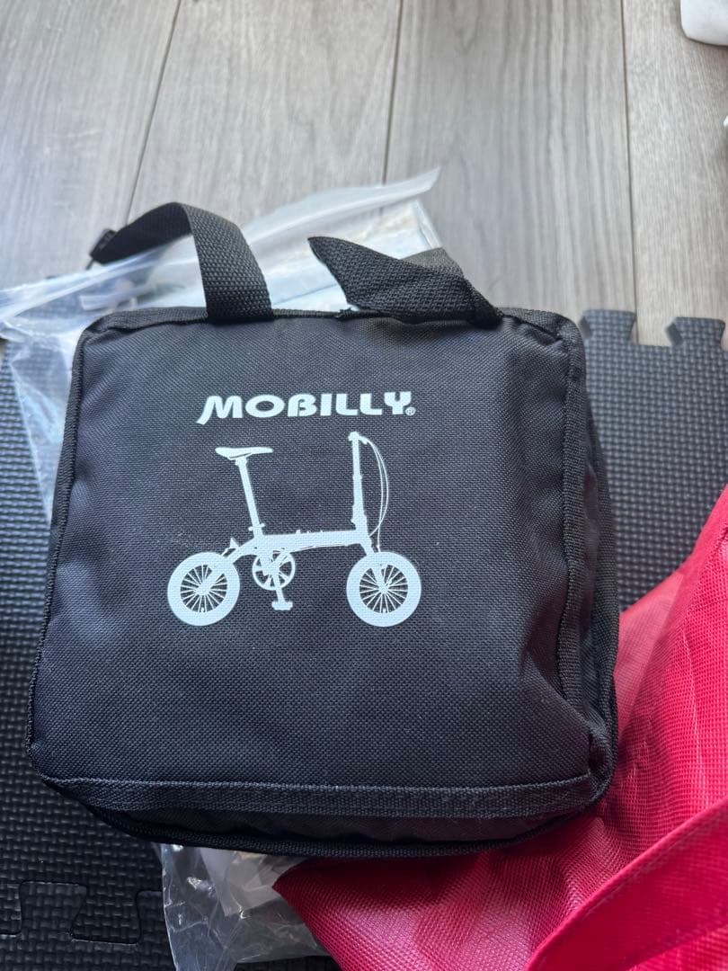 お得な付属品全て込み！超軽量Trans Mobilly 折りたたみ電動自転車