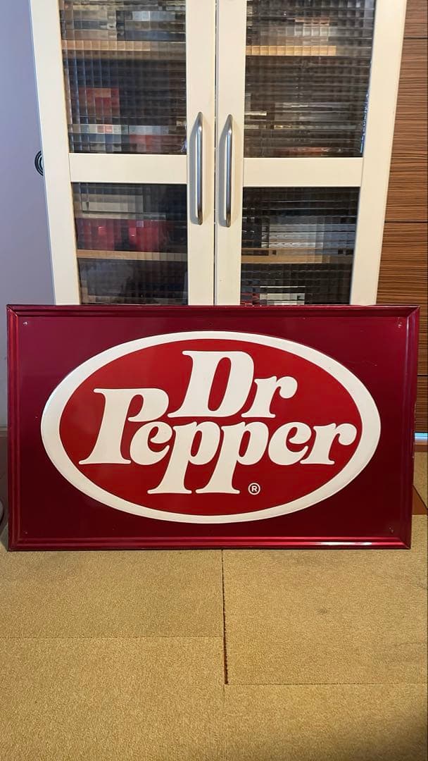 ビッグサイズUSAヴィンテージドクターペッパー看板