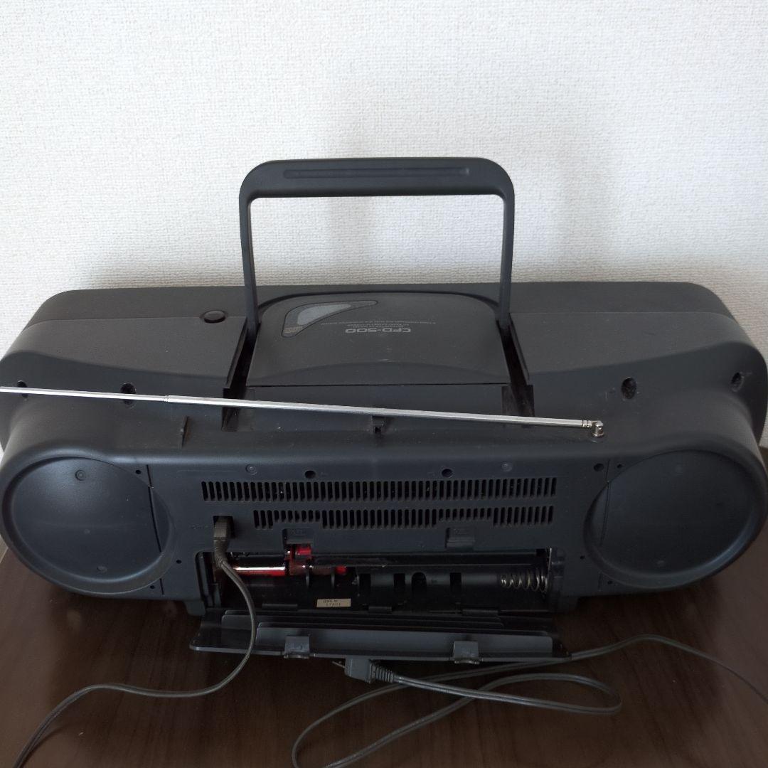 SONY CFD-500　CDプレイヤー　ラジオカセット　動作品
