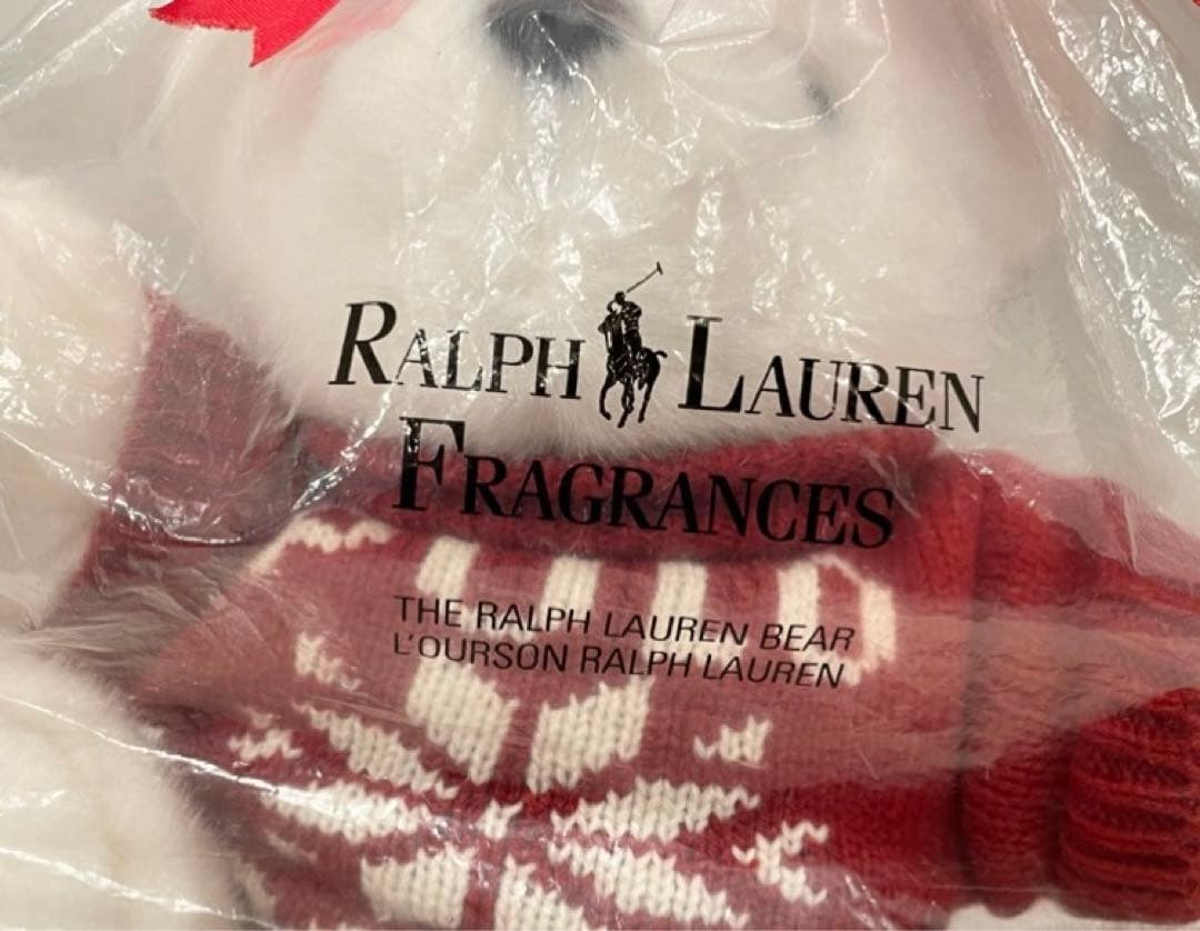 90s RALPH LAUREN POLO BEAR 雪の結晶 2000 テディ