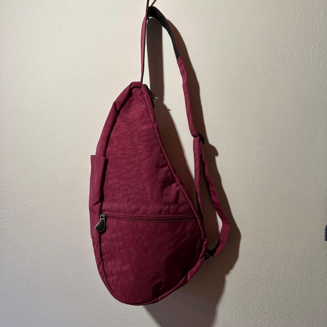 完売品新品未使用ヘルシーバックバッグ S クランベリー ボディーバッグ容量6L