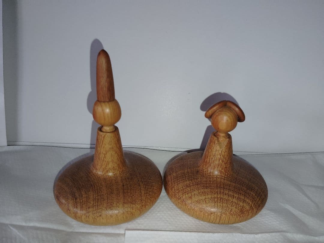 三浦忠司　木製のおひなさま