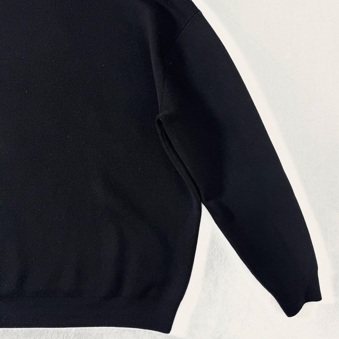 OBSIDIAN オブシディアン ハイゲージウール ニットフーディー XL 黒