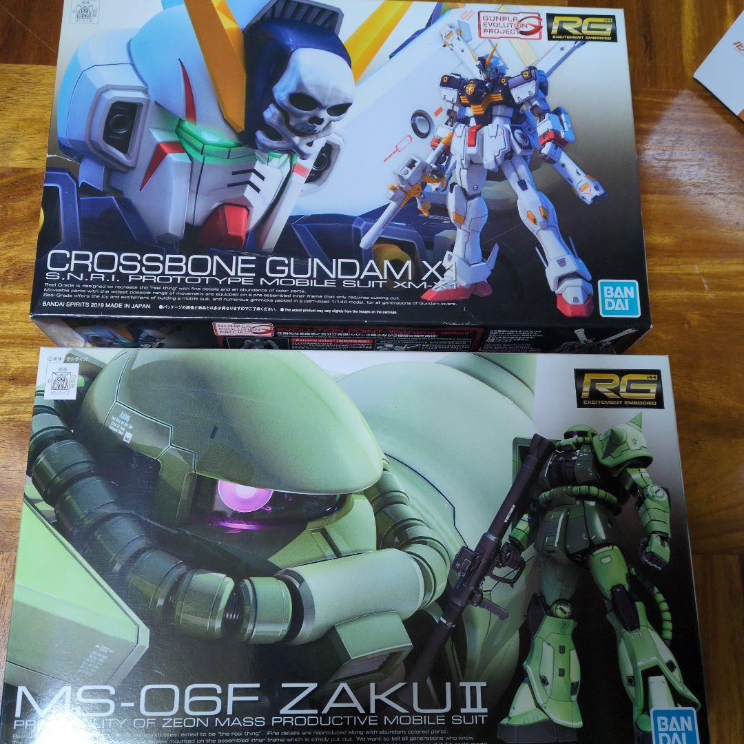rg クロスボーンガンダムX1　ザクⅡ