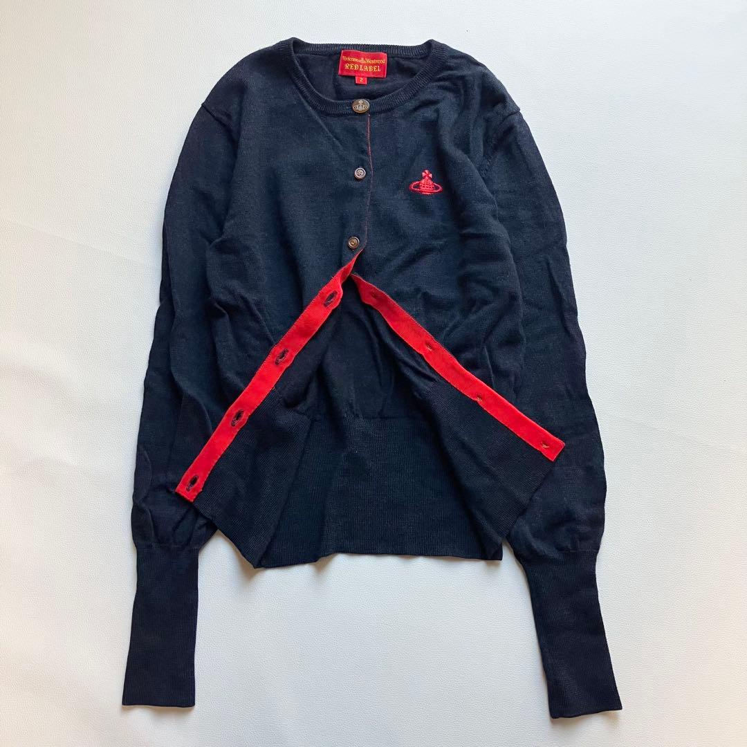 美品 ヴィヴィアンウエストウッド カーディガン オーブ刺繍 2