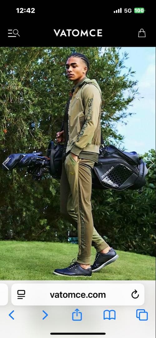 メンズウェア 1PIU1UGUALE3GOLF CRAZY WINDBREAKER SETUP