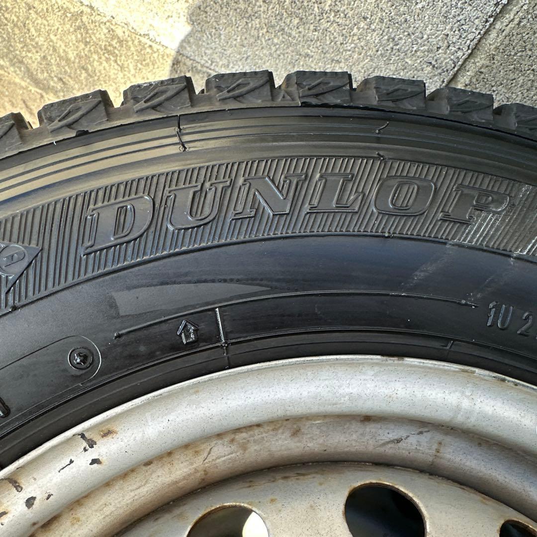 145/R12 スタッドレス23年製 ハイゼットやキャリートラック等タイヤセット