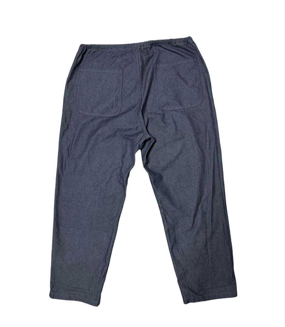 COMOLI コットンツイルローストリングパンツ ワイドテーパード サイズ2