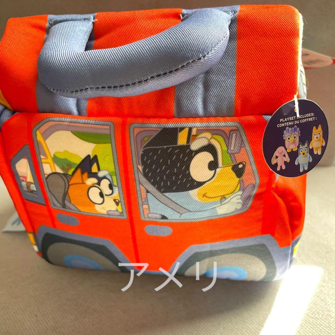 日本未発売GUND Bluey 公式 5ピース ぬいぐるみプレイセット 知育玩具