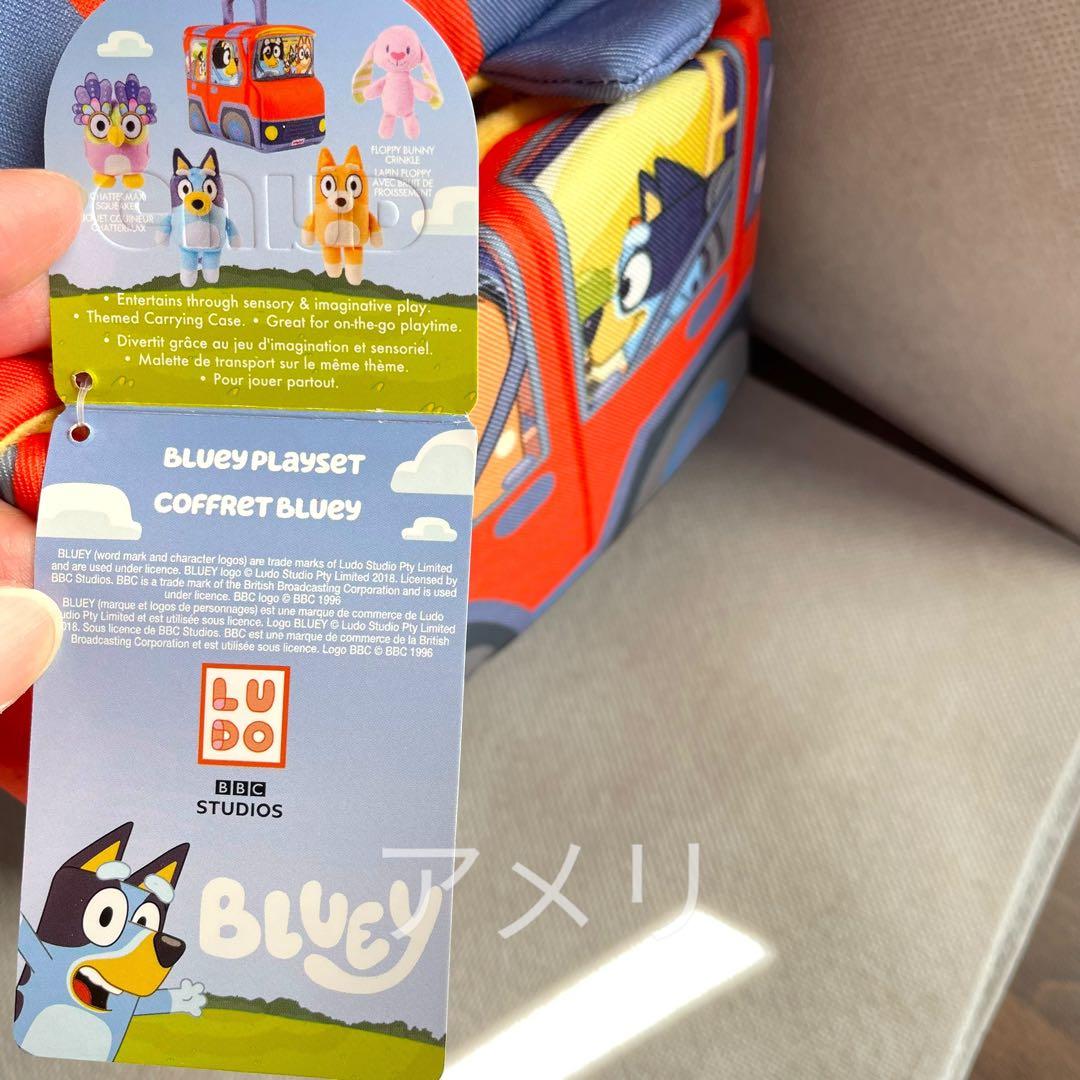日本未発売GUND Bluey 公式 5ピース ぬいぐるみプレイセット 知育玩具