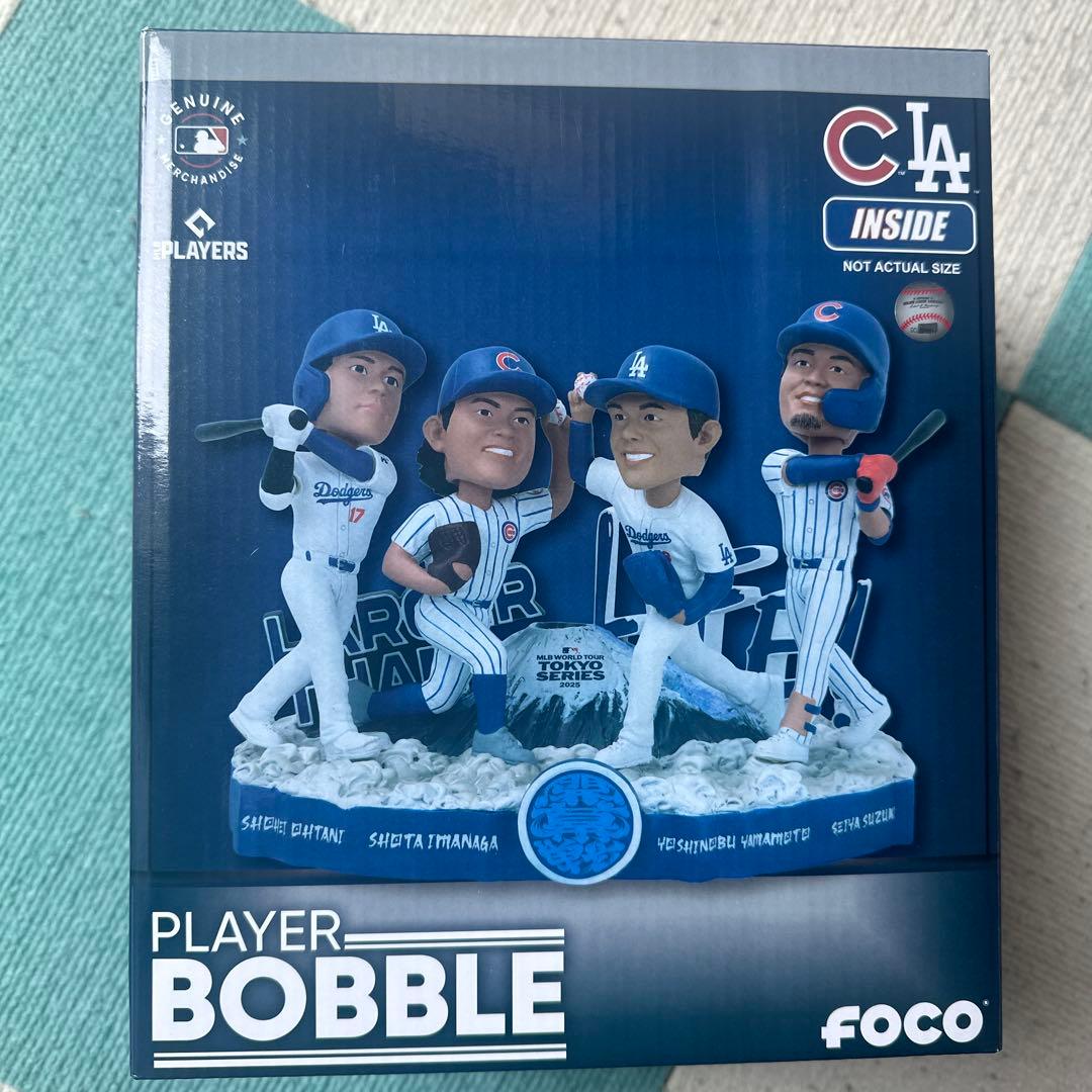 ⭐️世界144個限定 激レア⭐️ MLB 東京シリーズ 日本人選手4名 ボブルヘッド