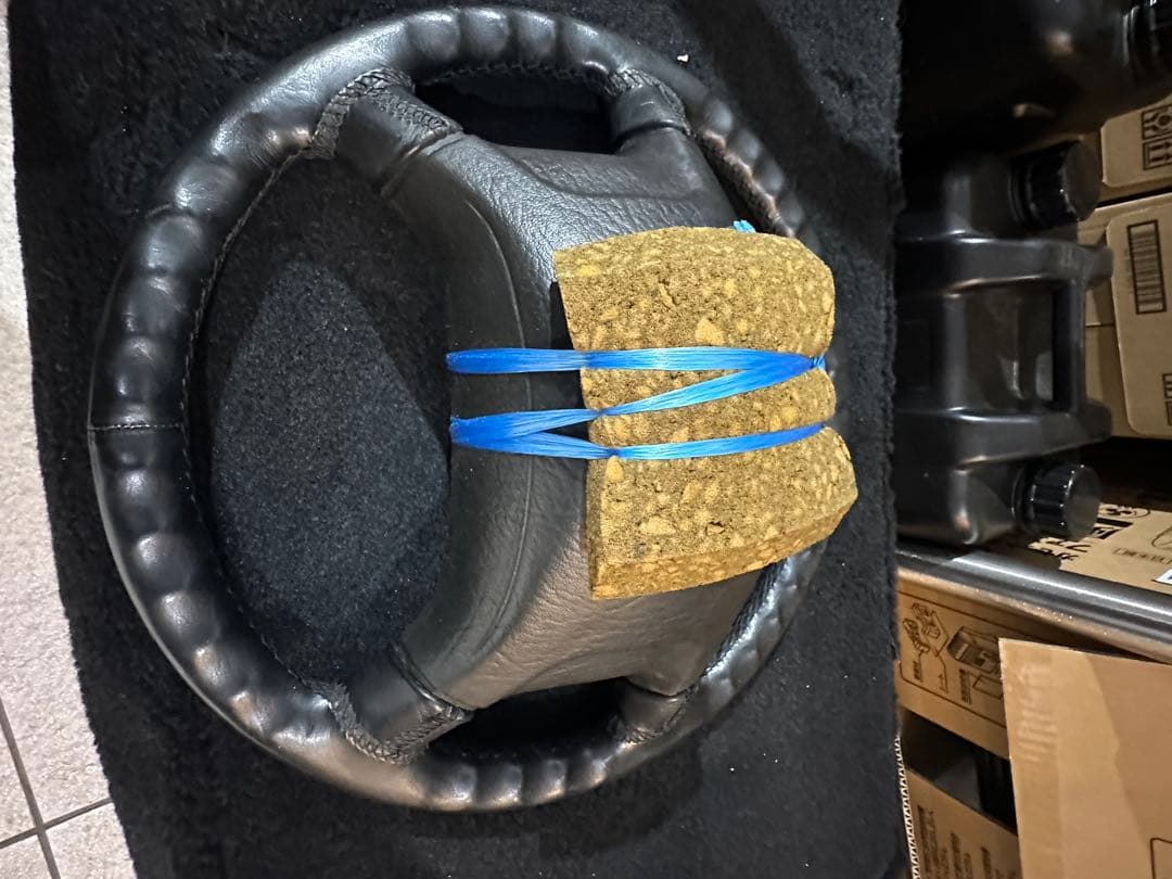 VW純正　ゴルフ2 レザー巻き