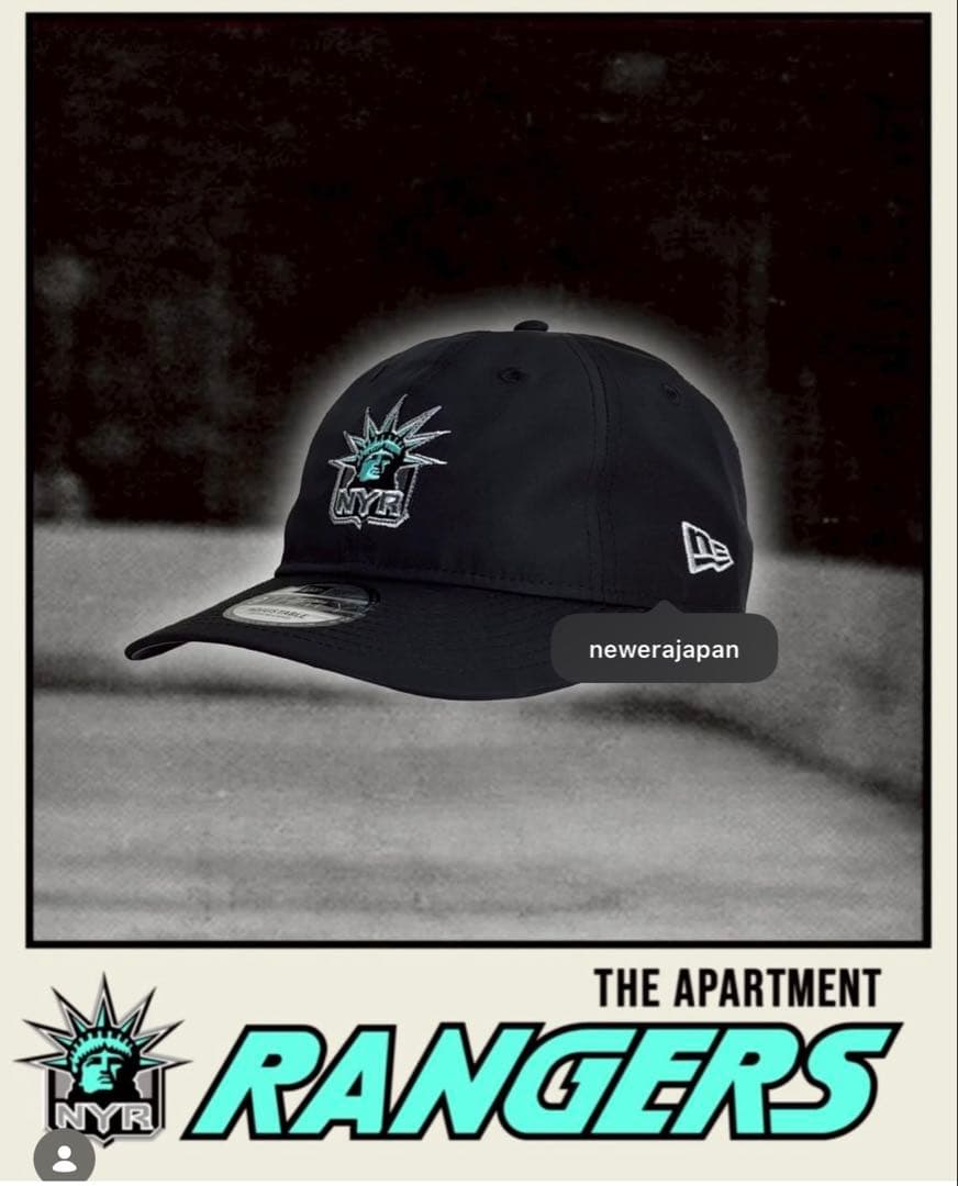 帽子 New Era Rangers 9thirty the apartment