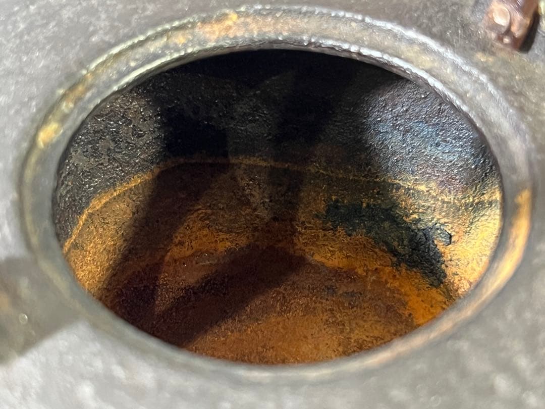 DT758 鉄瓶 銚子 替蓋付 共箱 美品