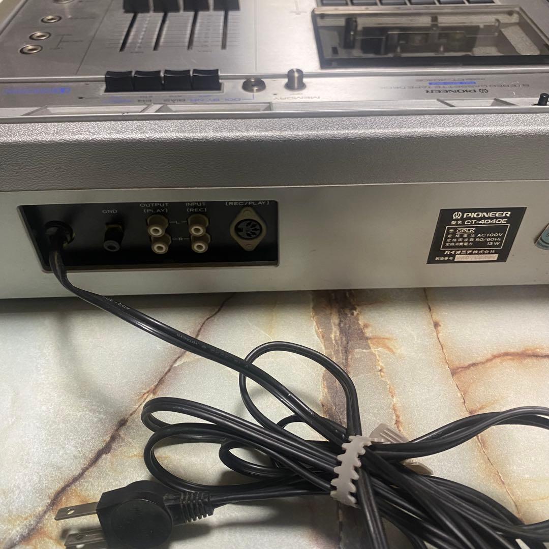 【希少品/訳あり】Pioneer パイオニア CT-4040E カセットデッキ