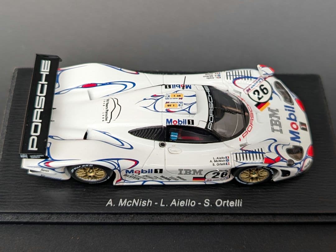 スパーク 1/43 ポルシェ 911 GT1 #26 1998 ル・マン24優勝