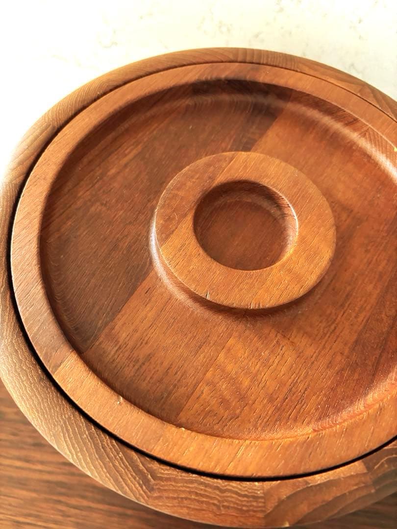 ダンスク　チーク　アイスバケット　北欧ヴィンテージ 北欧雑貨　DANSK