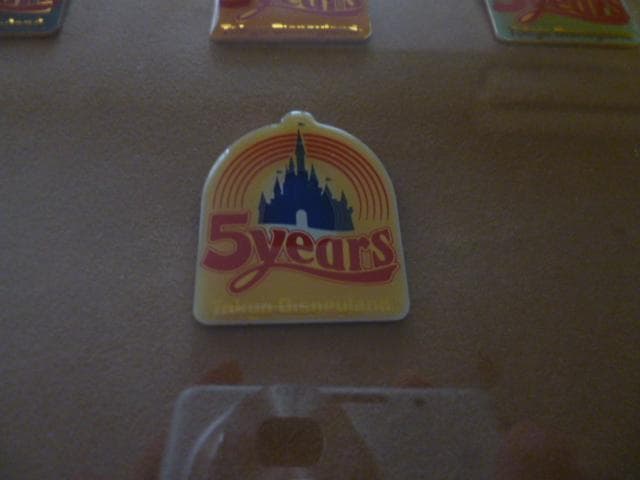 東京ディズニーランド ５周年記念ピンバッジセット