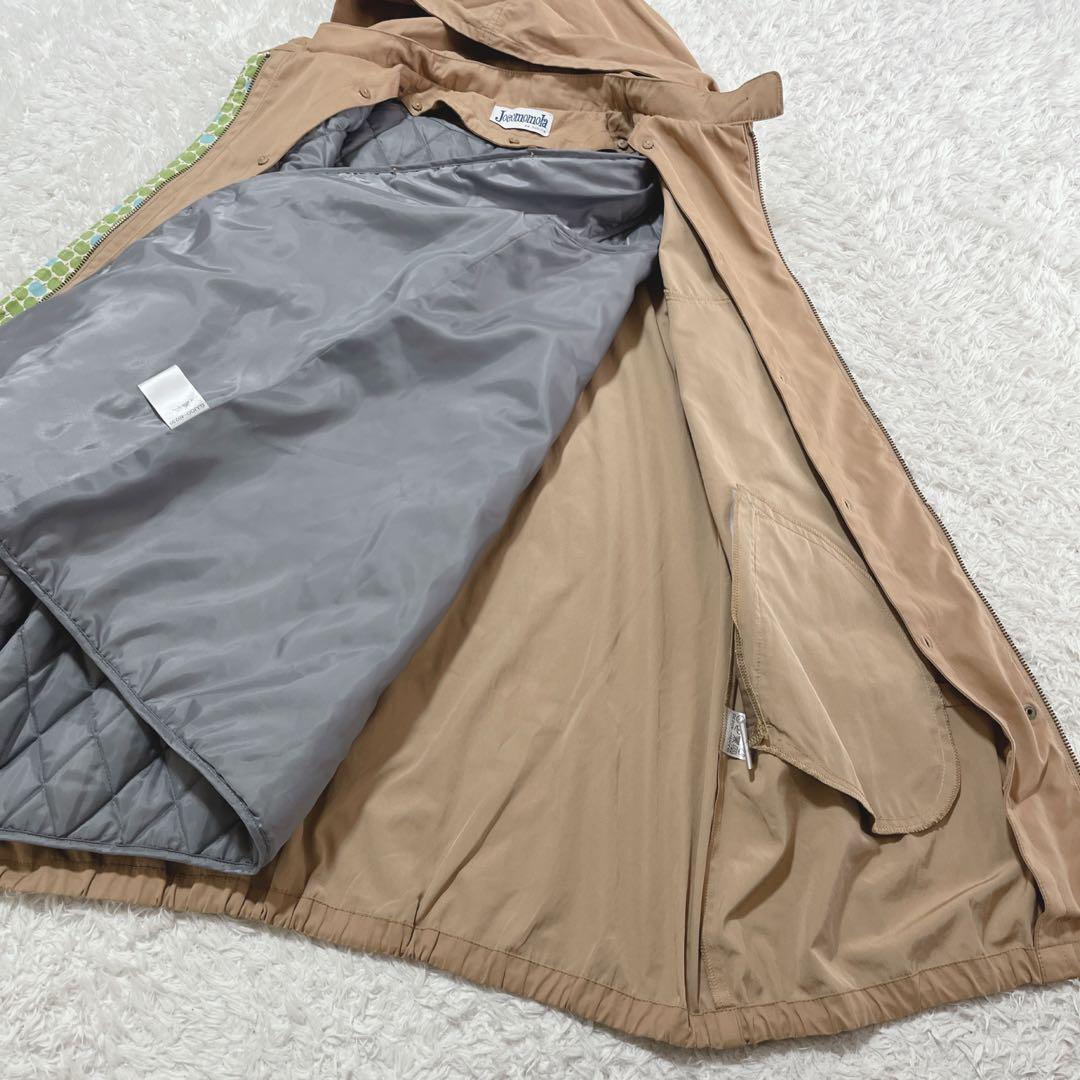 美品✨ホコモモラ　モッズコート　フード＆ライナー付き　ベージュ　L キルティング